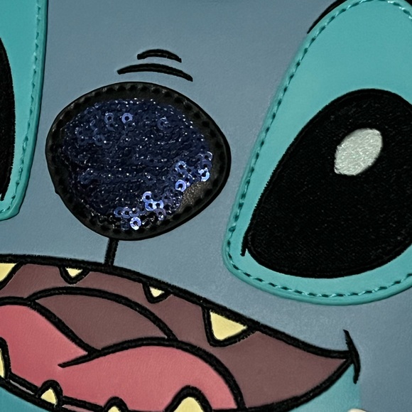 BNWT Loungefly Sequin Stitch Elvis Disney Books a Million Exclusive Backpack - Picture 8 of 11